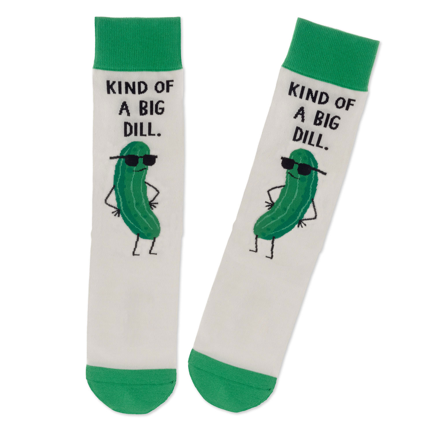 Kind of a Big Dill Novelty Crew Socks for only USD 12.99 Hallmark