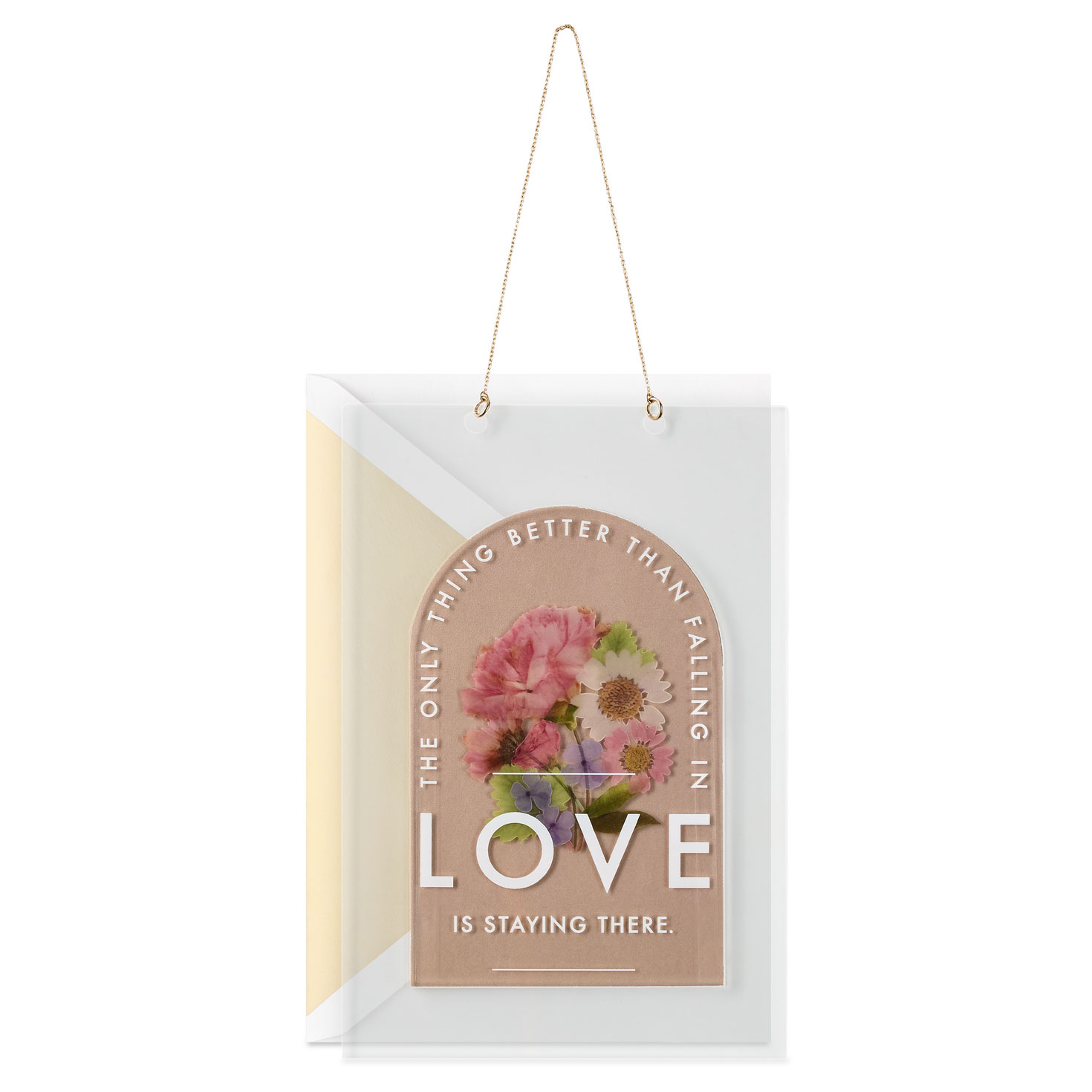 Many More Years of Love Anniversary Card with Hangable Art