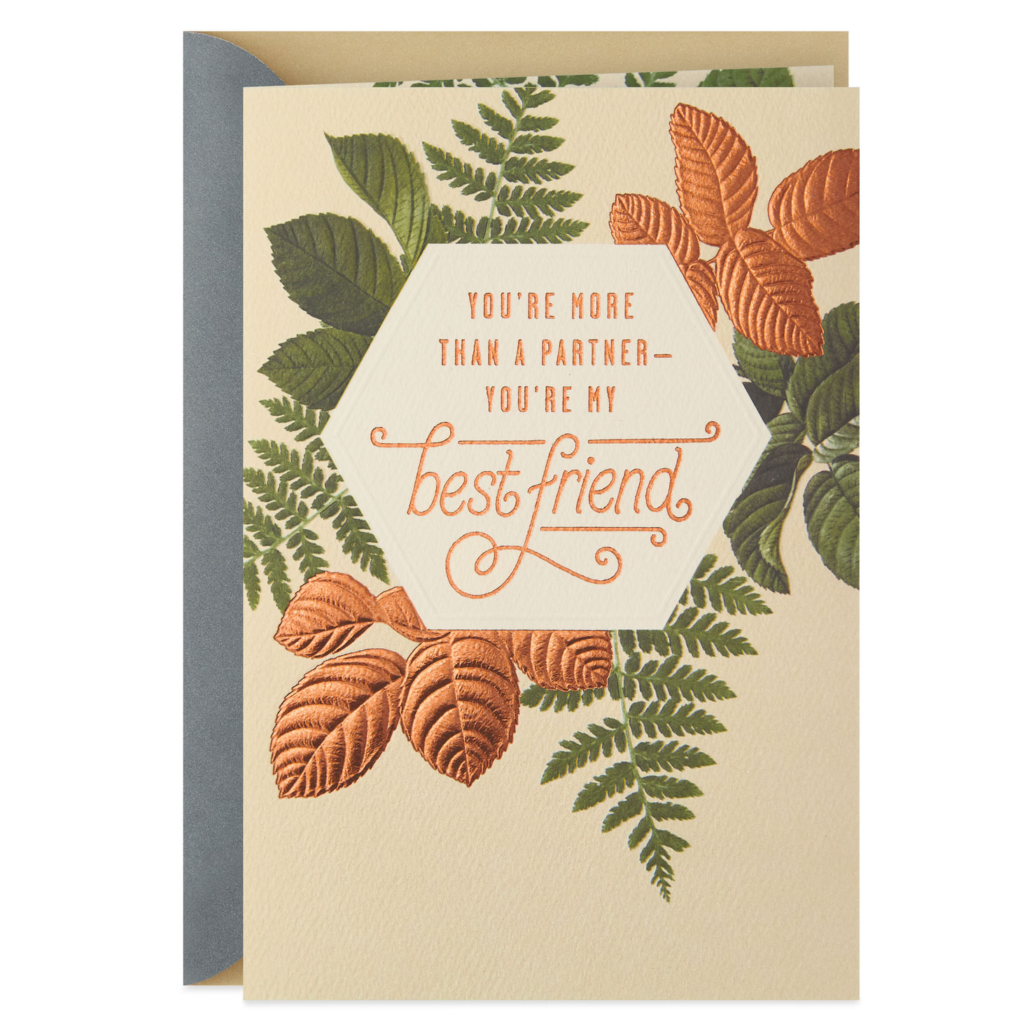 My Partner, My Best Friend Anniversary Card for Him ...
