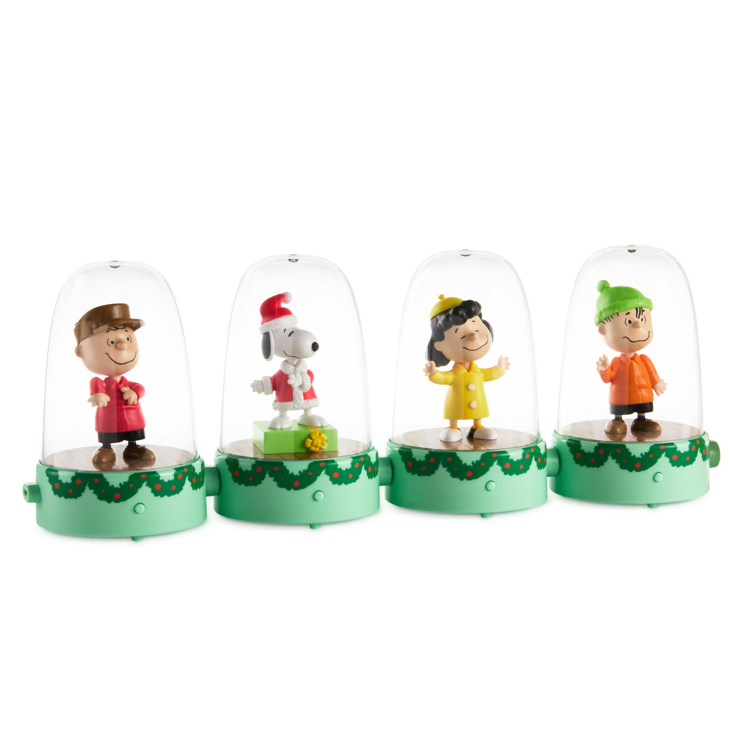 Peanuts® Happy Tappers Christmas Musical Figurines With Motion