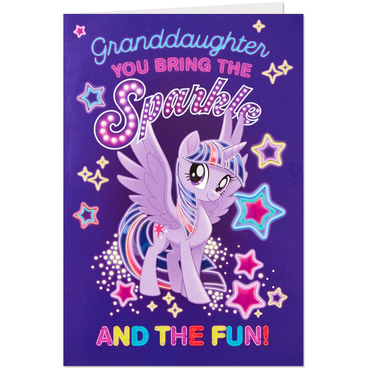 My Little Pony® Pop Up Musical Birthday Card for ...