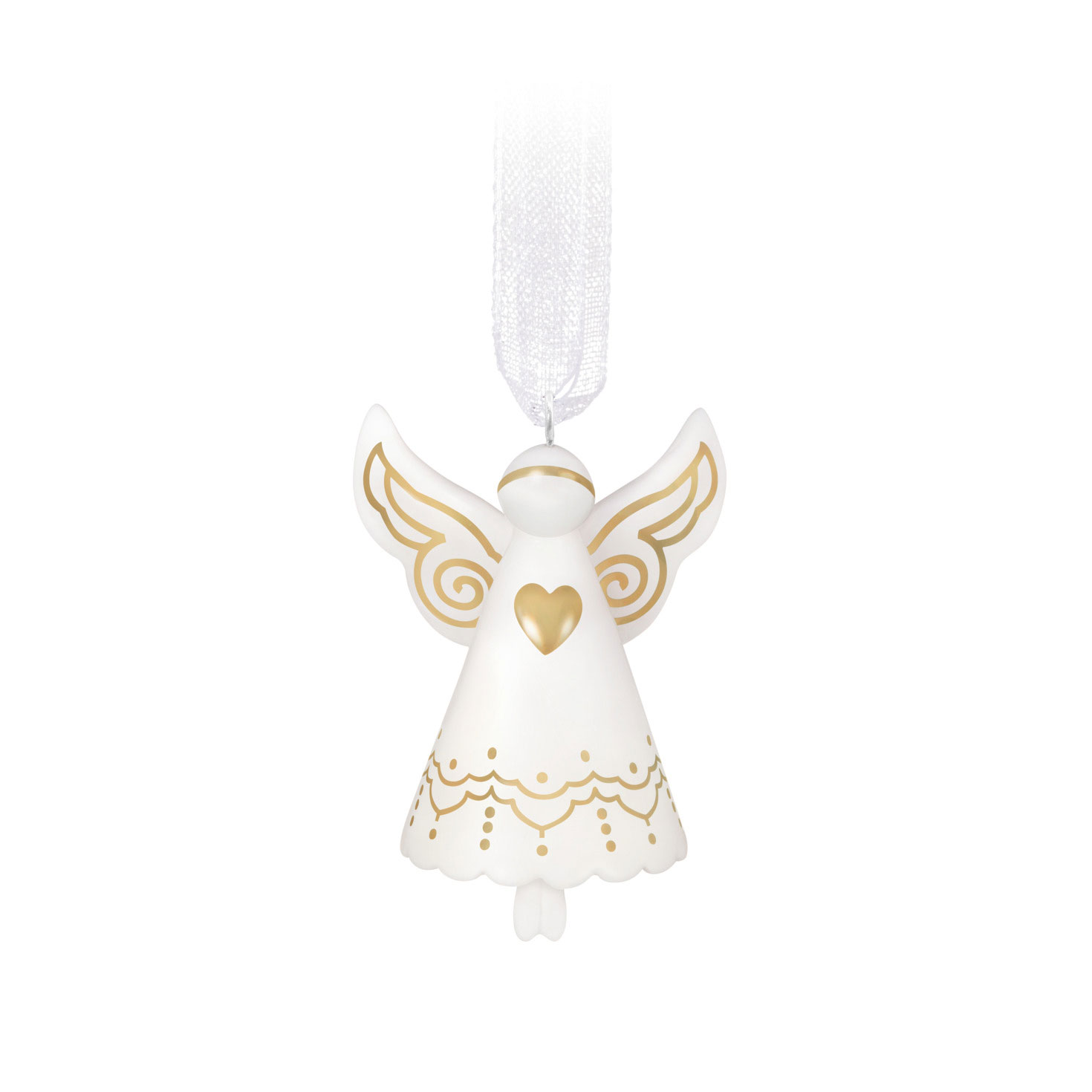 Mini Little Angel Porcelain Ornament, 1.25 Mini Little Angel Porcelain Ornament, 1.25