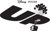 itty bittys® Disney/Pixar Up Carl and Dug Plush, Set of 2, , licensedLogo