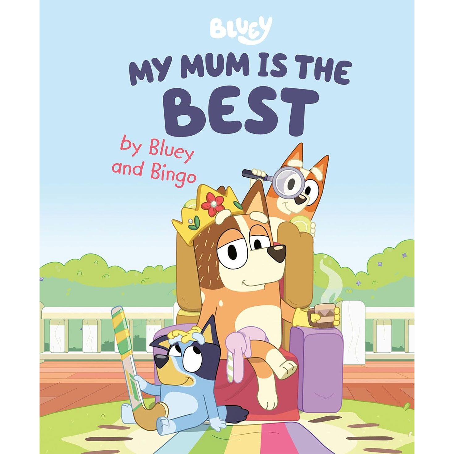 Disney Channel Bluey Watch Cartoon Bluey My Mum Is The Best Book