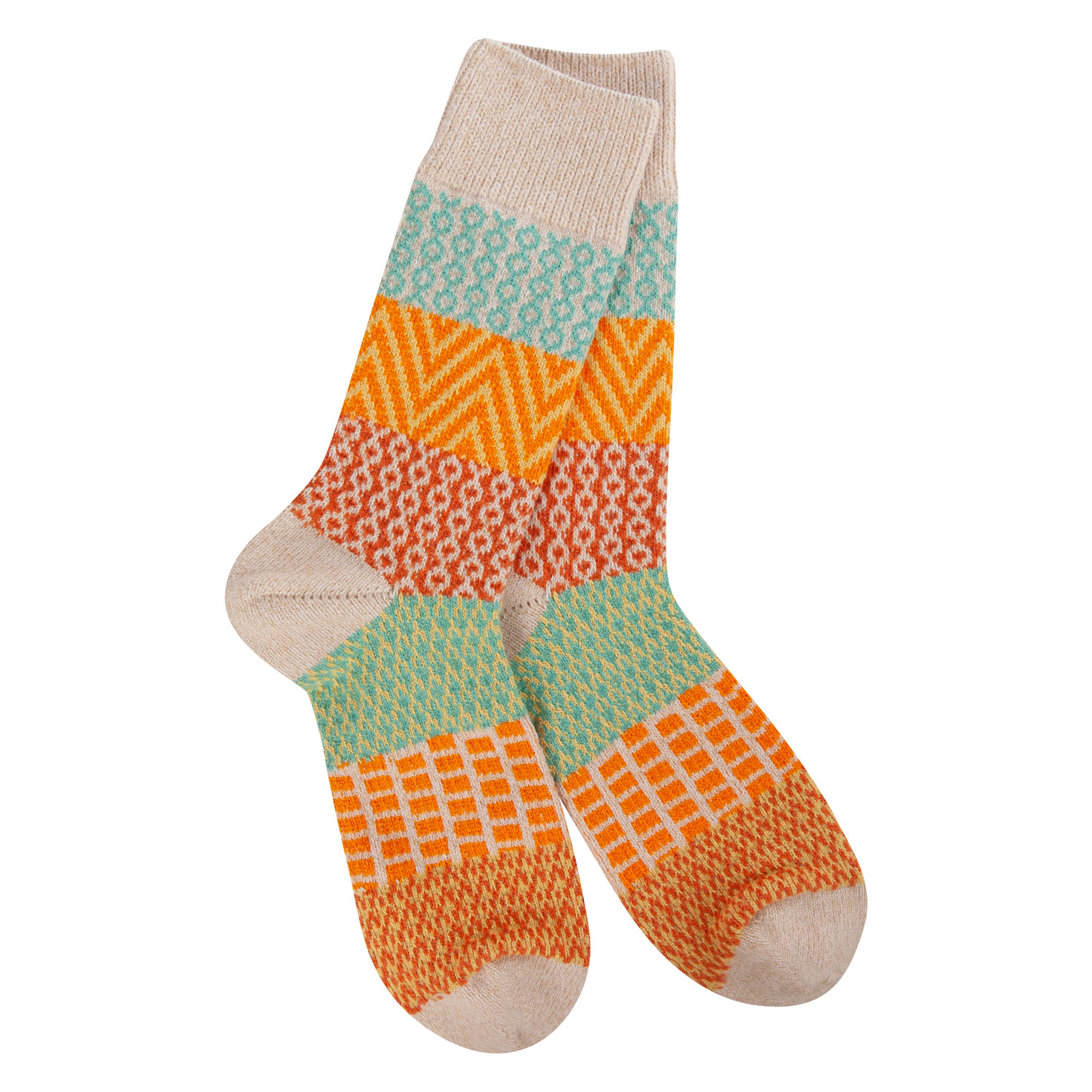 Crescent Sock Company Wheat Gallery Crew Socks Socks & Slippers