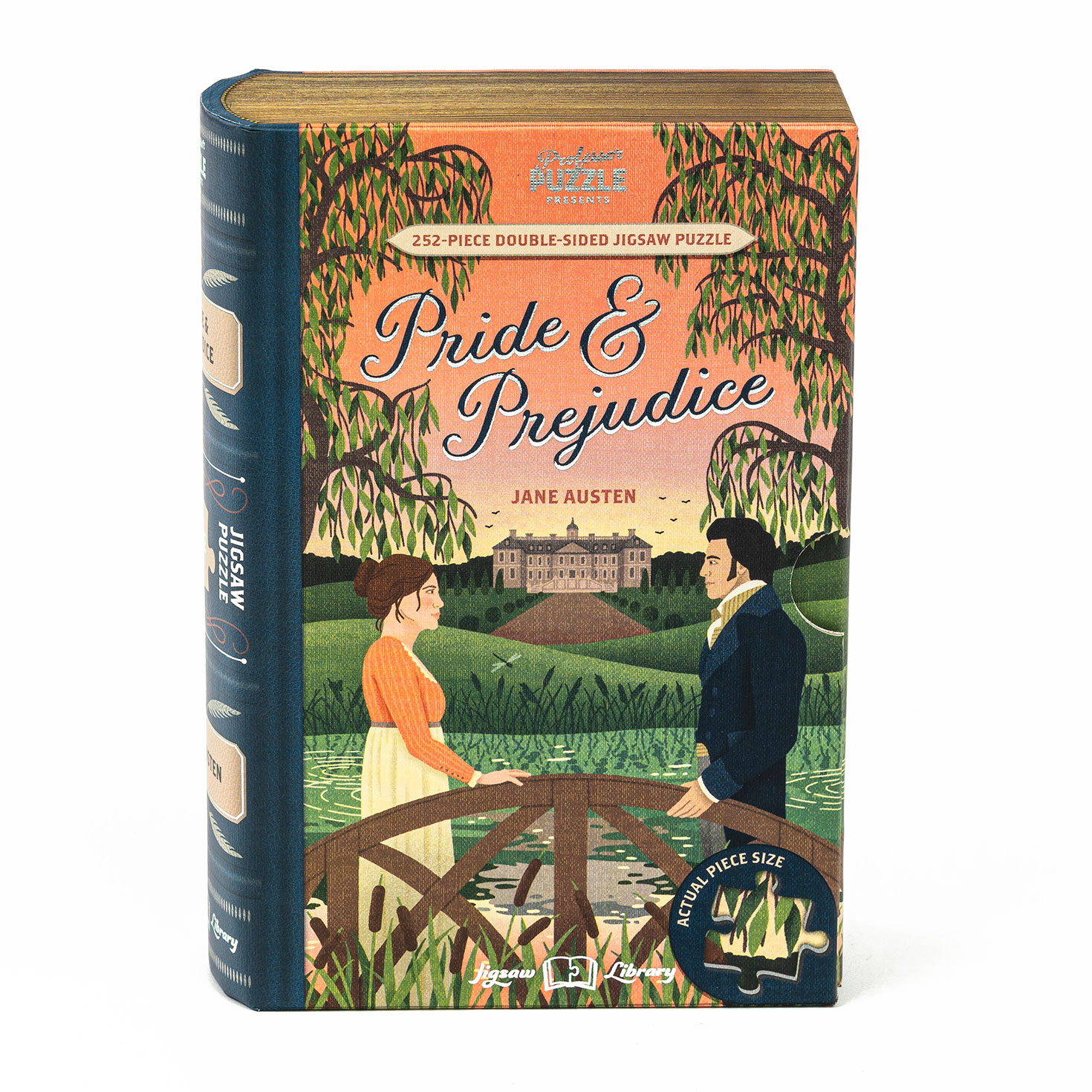 Professor Puzzle Pride and Prejudice Double-Sided 252-Piece Jigsaw