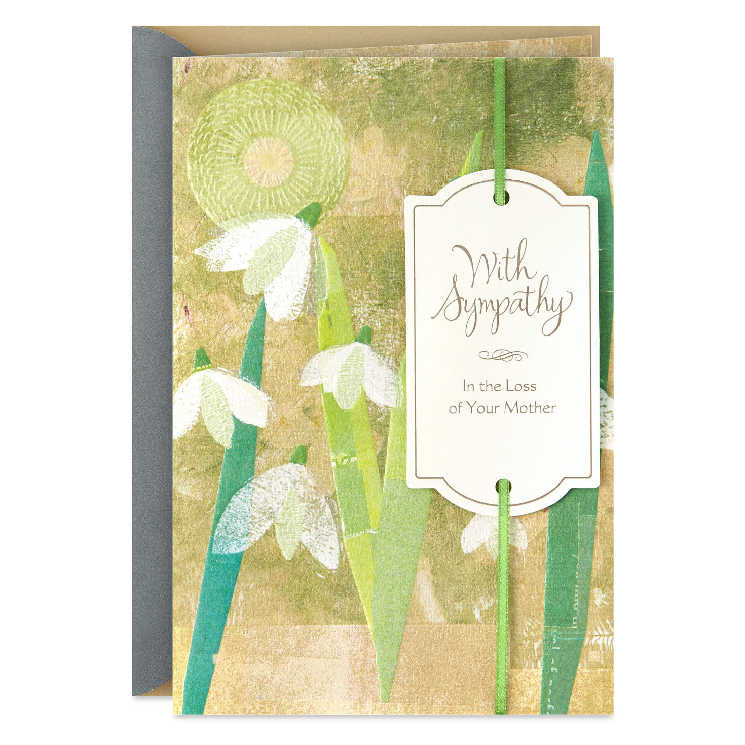 May Her Memory Carry You to Brighter Days Sympathy Card for Loss of ...