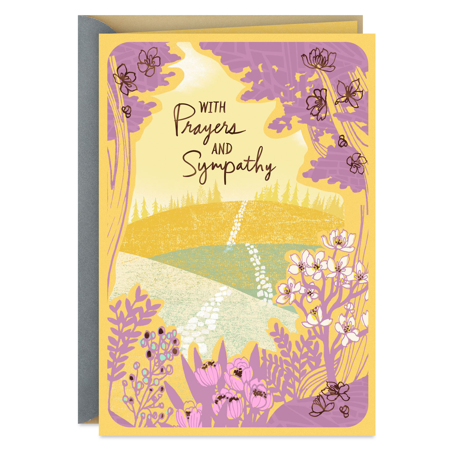 May Your Heart Be Assured Religious Sympathy Card Greeting Cards