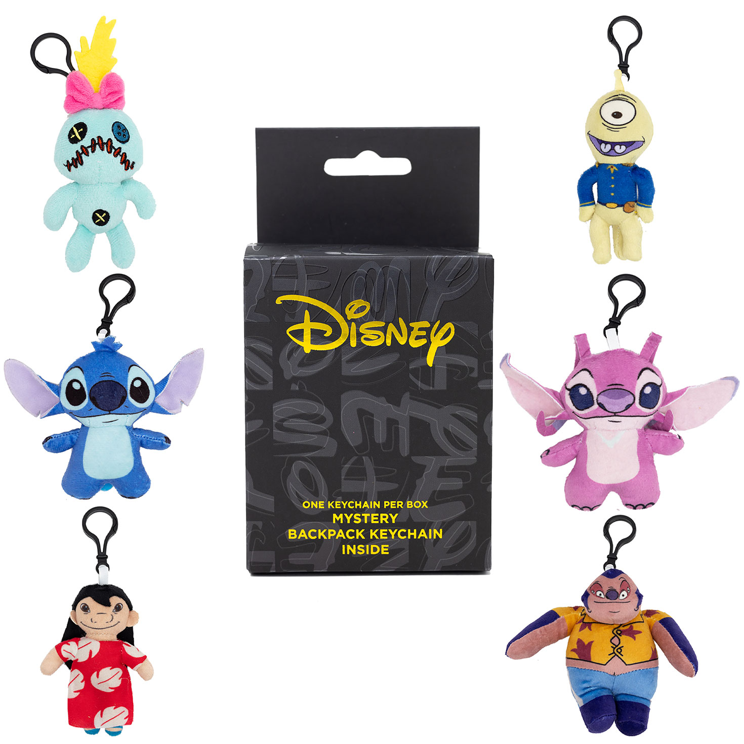 Buckle-Down Disney Lilo Stitch Blind Box Mystery Keychain
