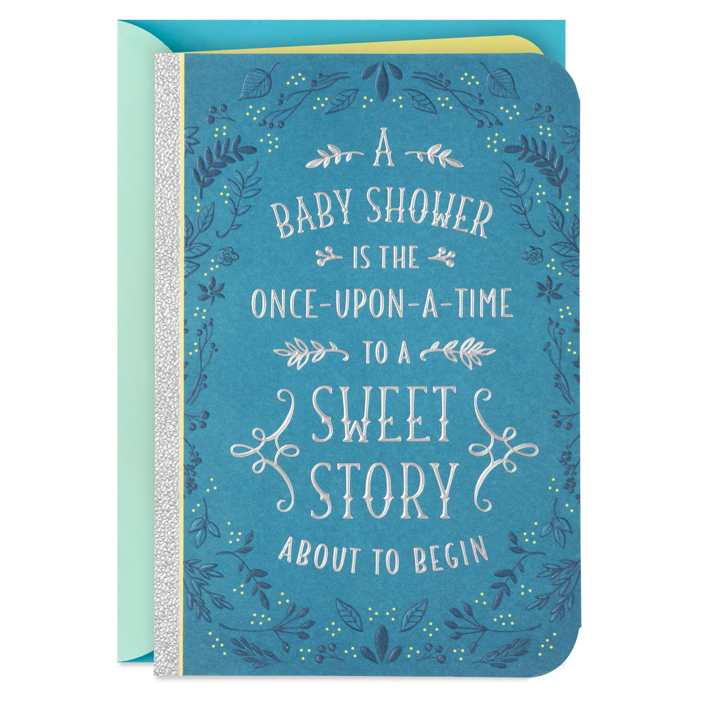 Once Upon a Time Baby Shower Card for Baby Boy - Greeting Cards | Hallmark, image size:1470x1470