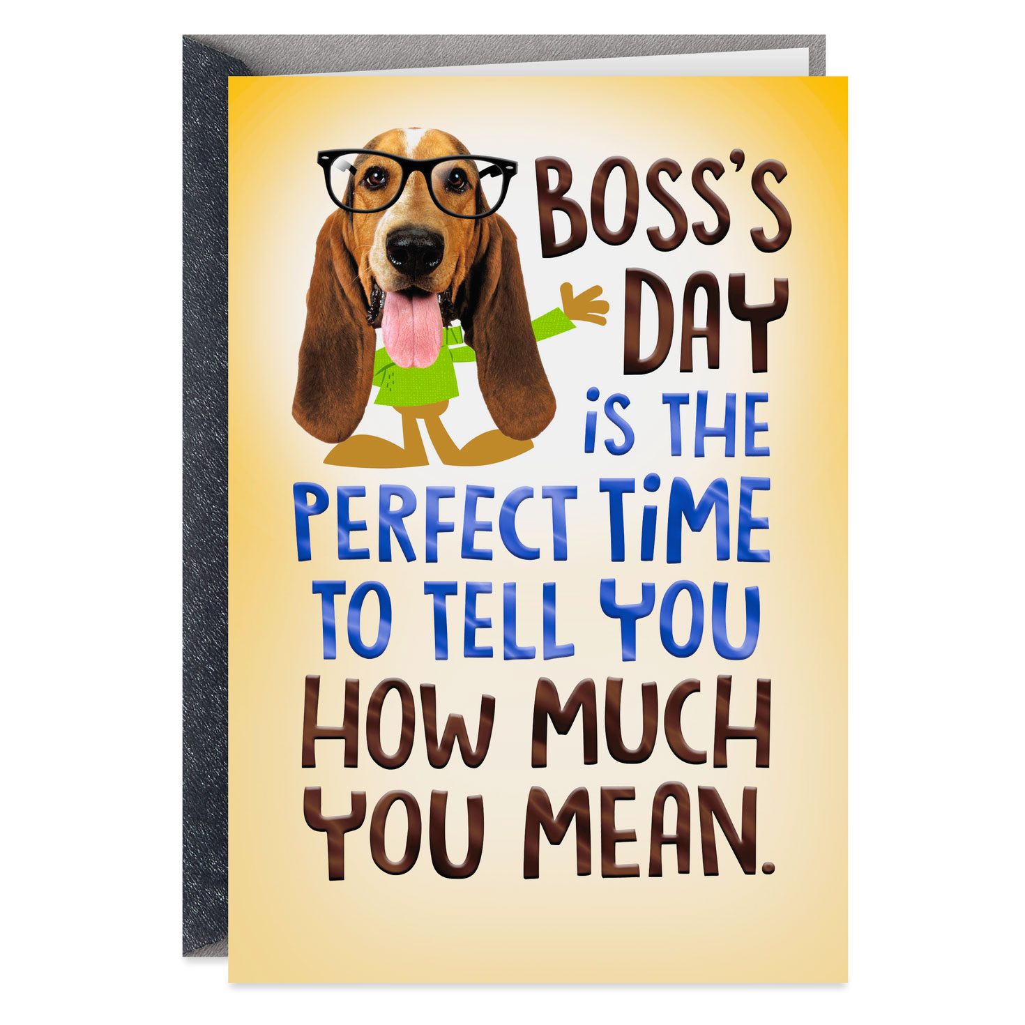 You Not Mean Funny Boss's Day Card - Greeting Cards - Hallmark