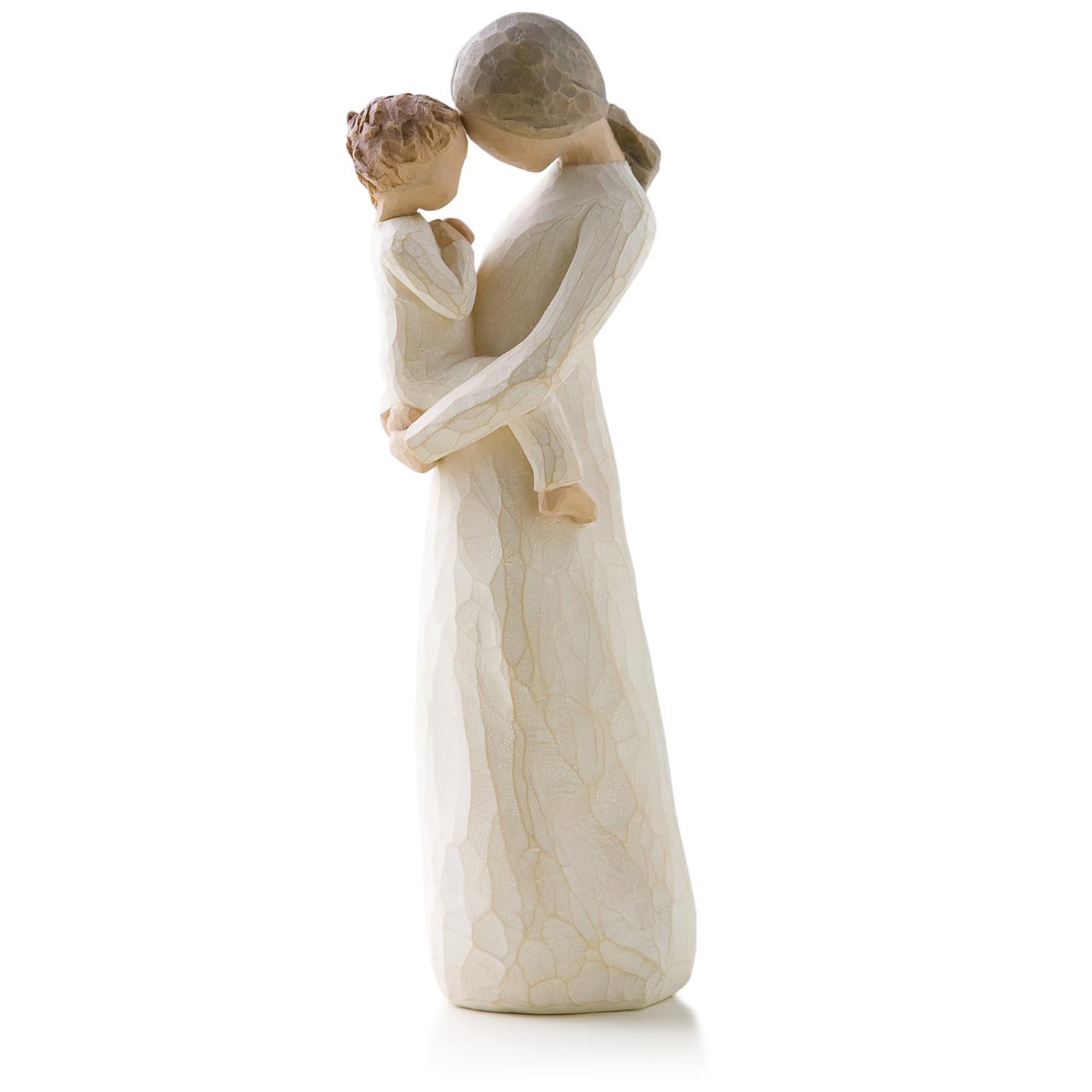 Mother son store figurine willow tree