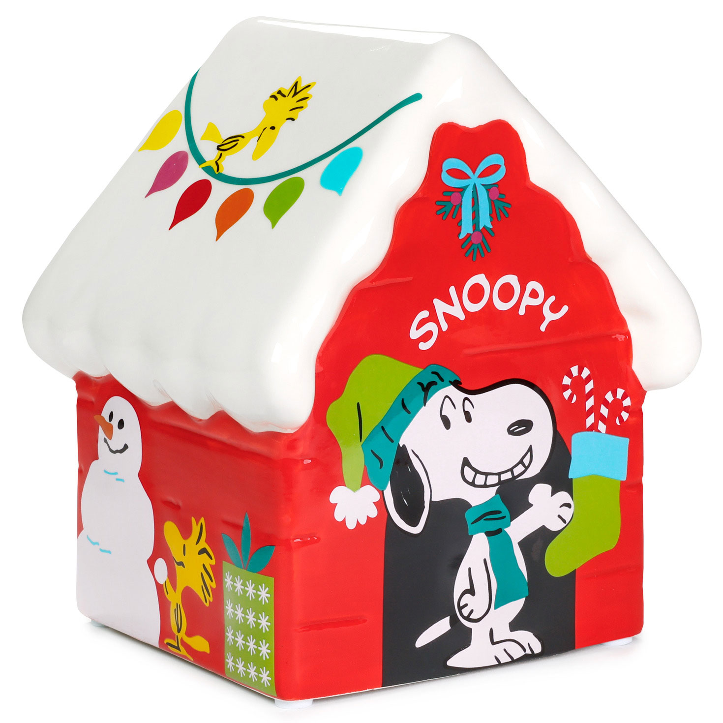 Peanuts® Snoopy's Doghouse Figurine With Sound, 8