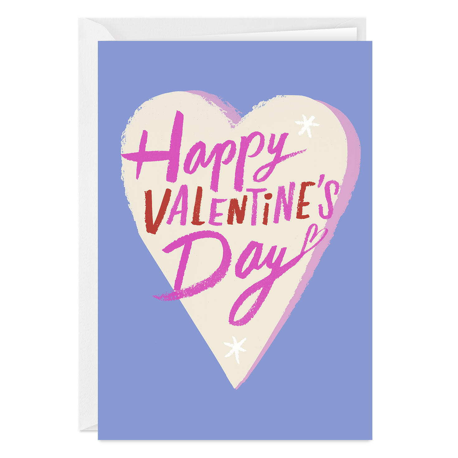 Hand-Drawn Heart Custom Valentine's Day Card - Greeting Cards | Hallmark