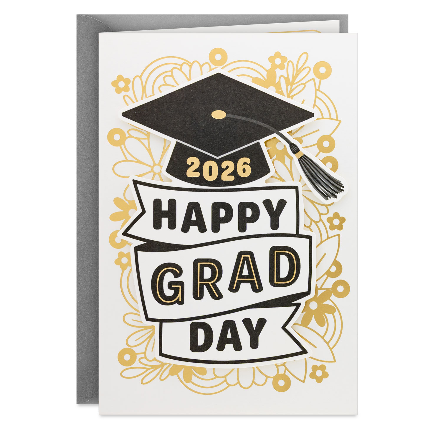 grad hat card Graduate Hat Graduation Greeting Card main image 0