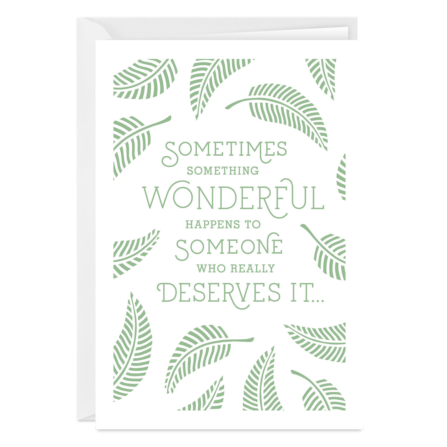 You Deserve It Custom Congratulations Card - Greeting Cards | Hallmark