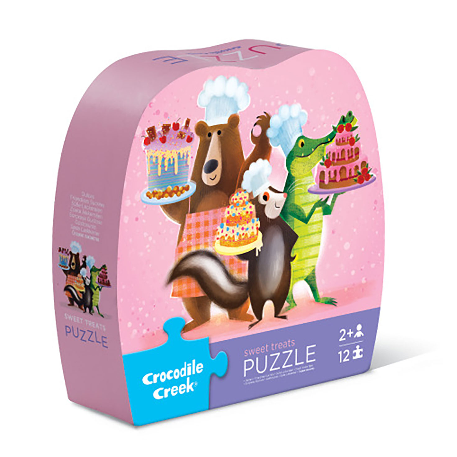 Puzzle Crocodile Creek 36 Pezzi – Forma Puzzle A Tema Animali Orchestra – Per Bambini Unisex - 4