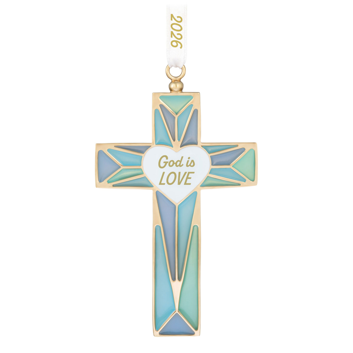 God is Love 2026 Metal Ornament - Keepsake Ornaments | Hallmark