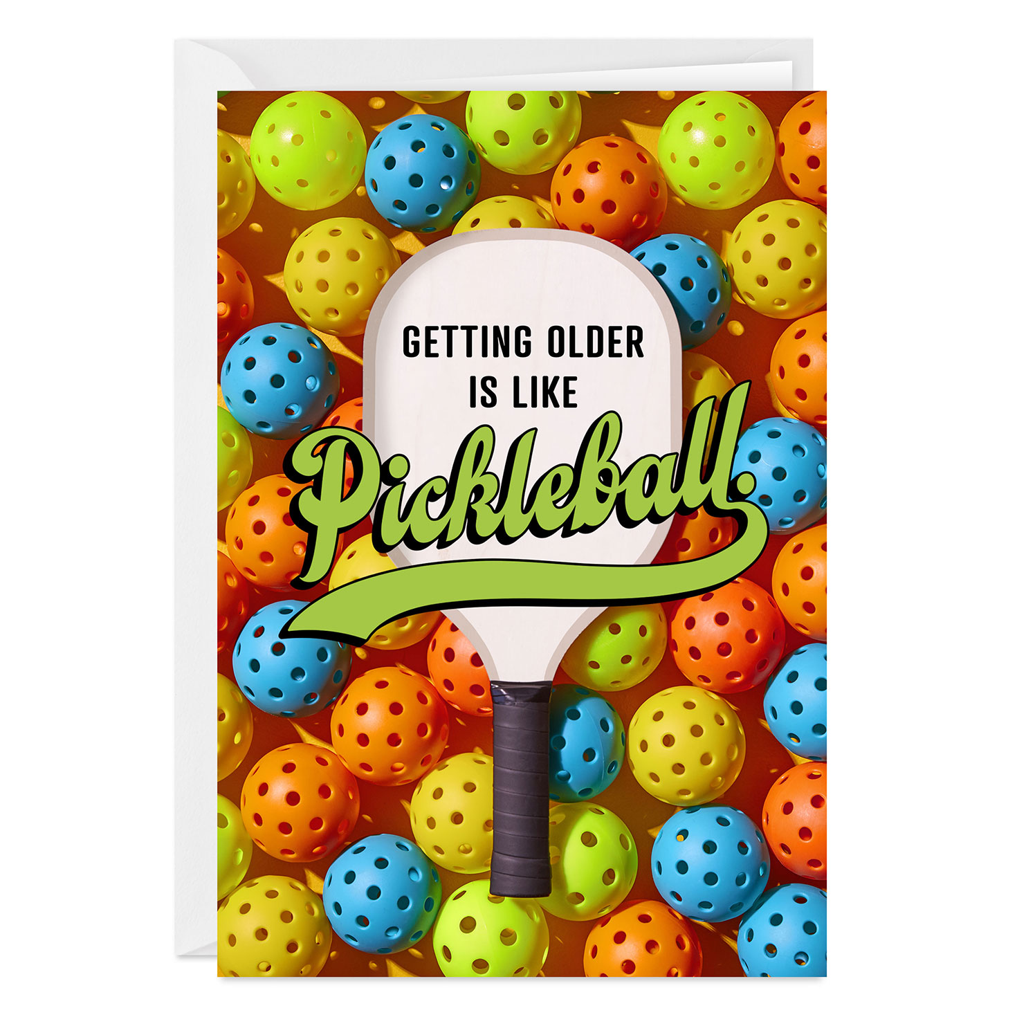 Pickleball Birthday Card