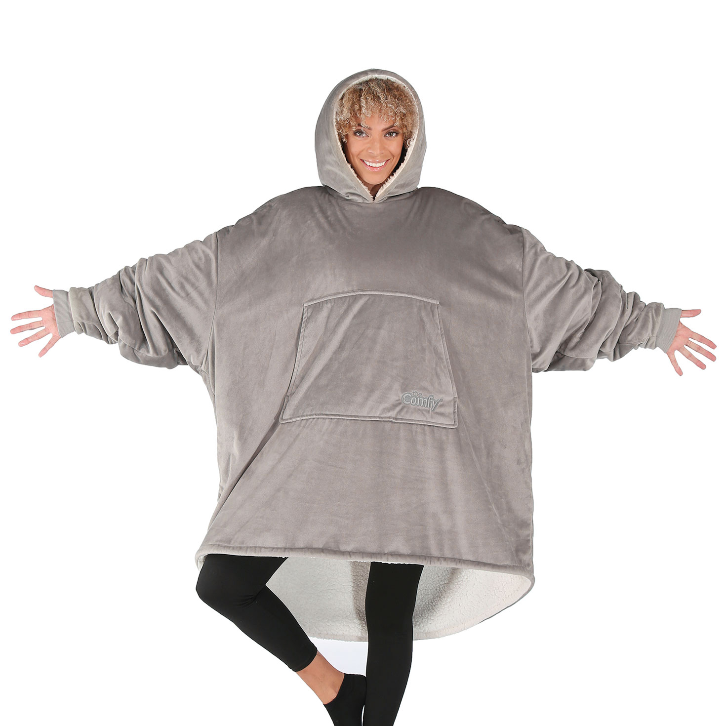 The Comfy Original Wearable Blanket in Gray - Loungewear