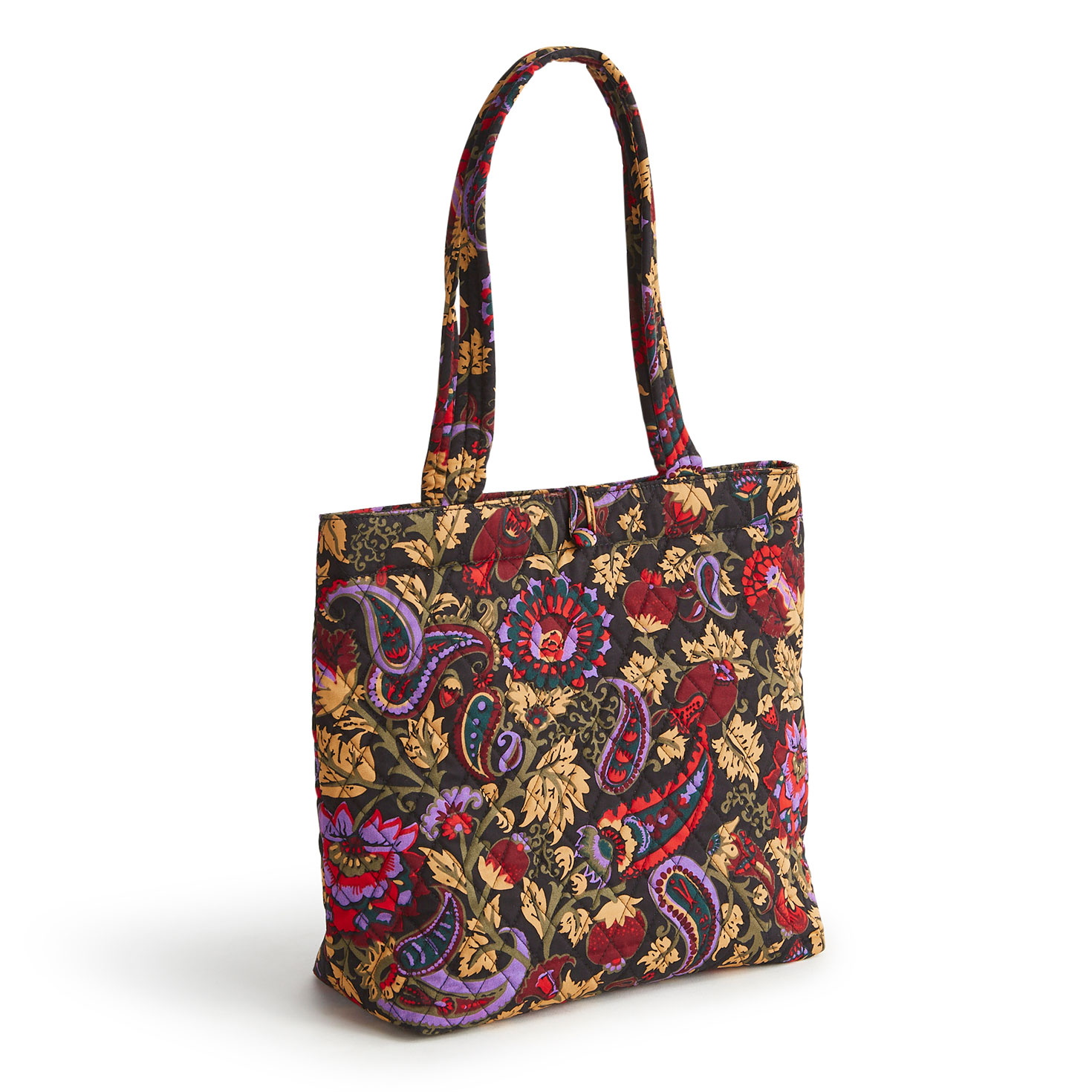 Vera Bradley Small Original Tote in Midnight Garden Paisley