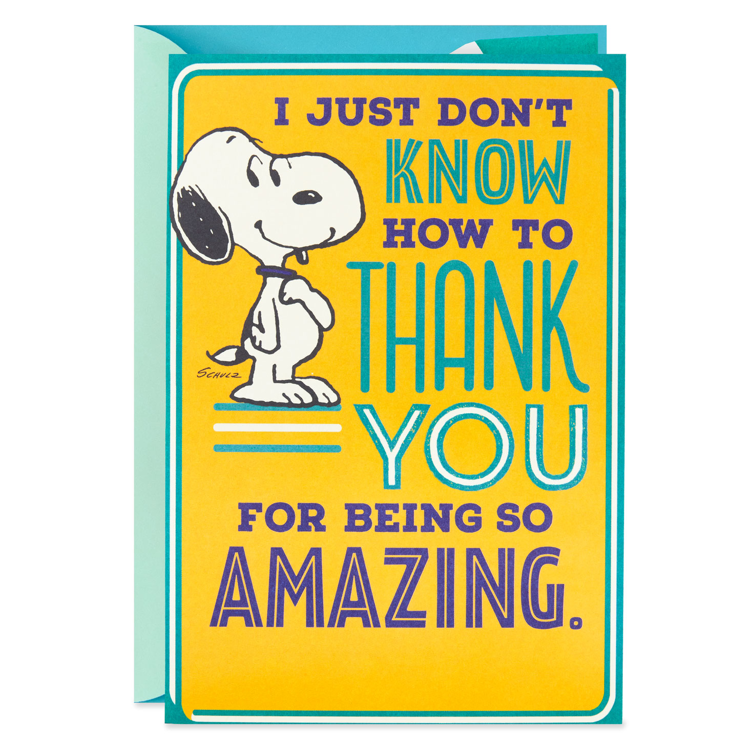 Peanuts® Snoopy You're Amazing Pop-Up Thank You Card ...