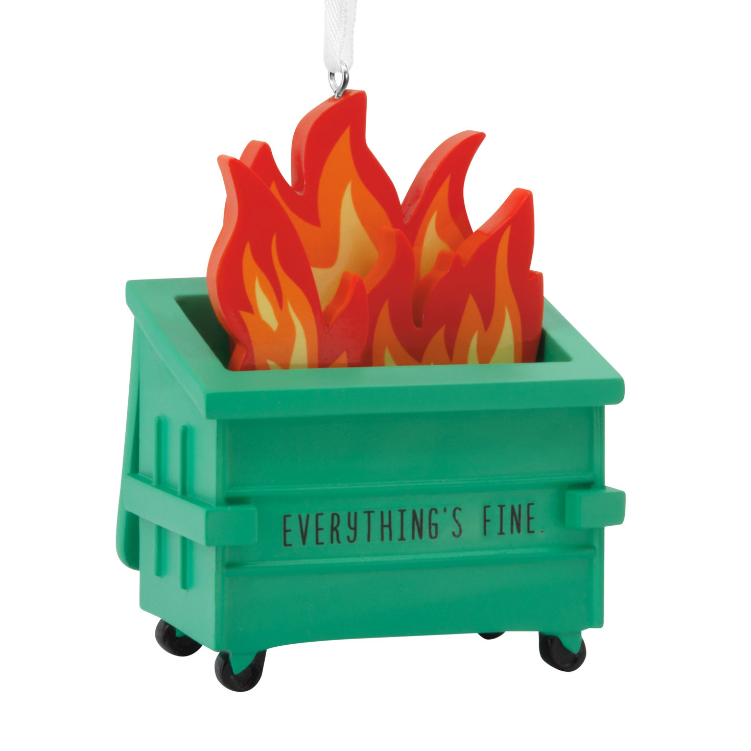 Dumpster Fire Hallmark Ornament Hallmark Ornaments Hallmark
