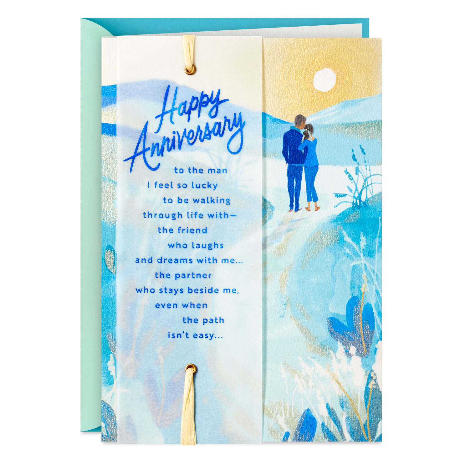 I Feel So Lucky Romantic Anniversary Card for Husband - Greeting Cards ...