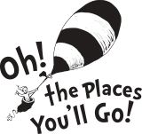 Dr. Seuss™ Oh, the Places You'll Go! Graduation Card, , licensedLogo
