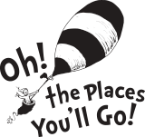 Personalized Dr. Seuss™ Oh, the Places You'll Go! Card, Personalized Dr. Seuss™ Oh, the Places You'll Go! Card, , licensedLogo