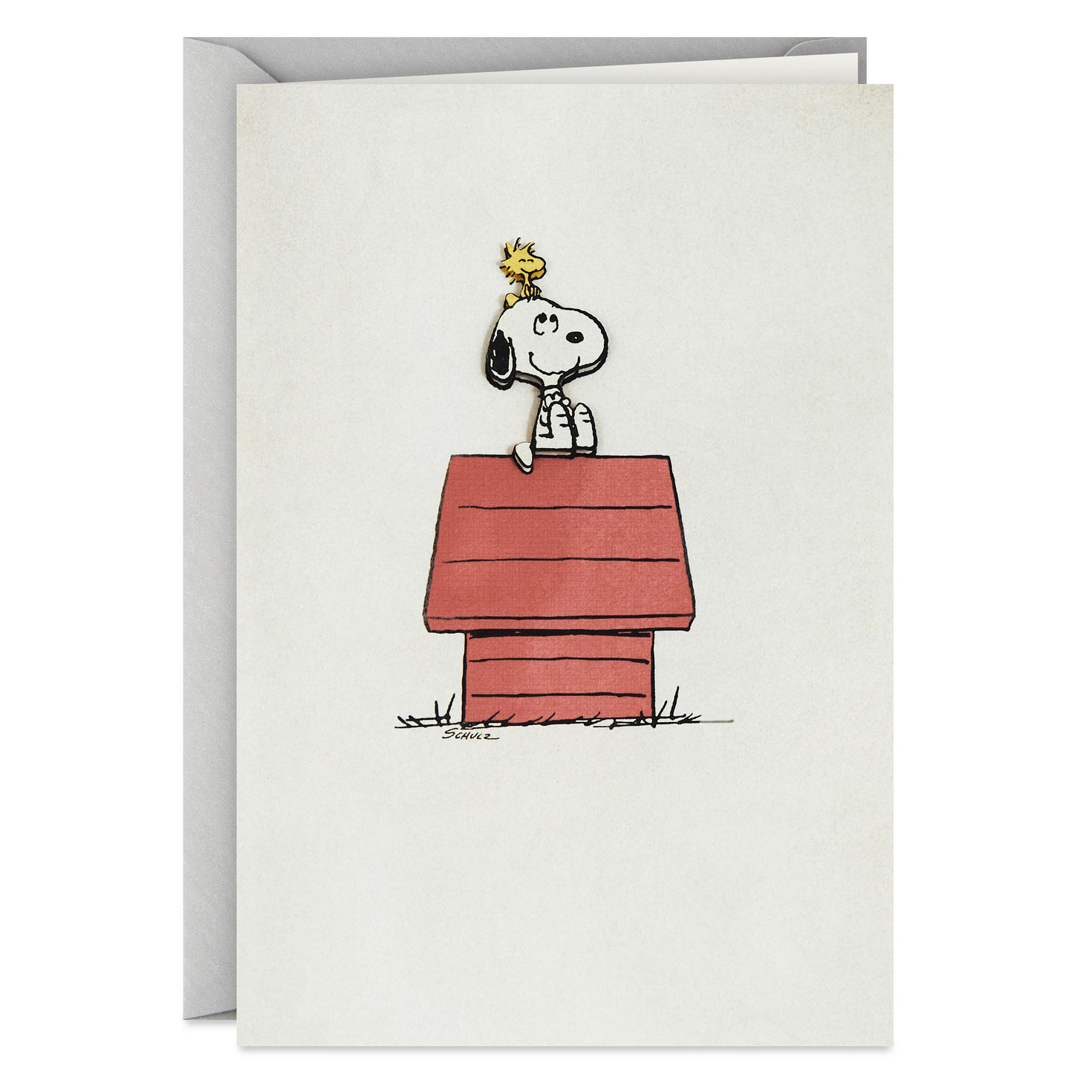 Peanuts® Snoopy and Woodstock Blank Card - Greeting Cards
