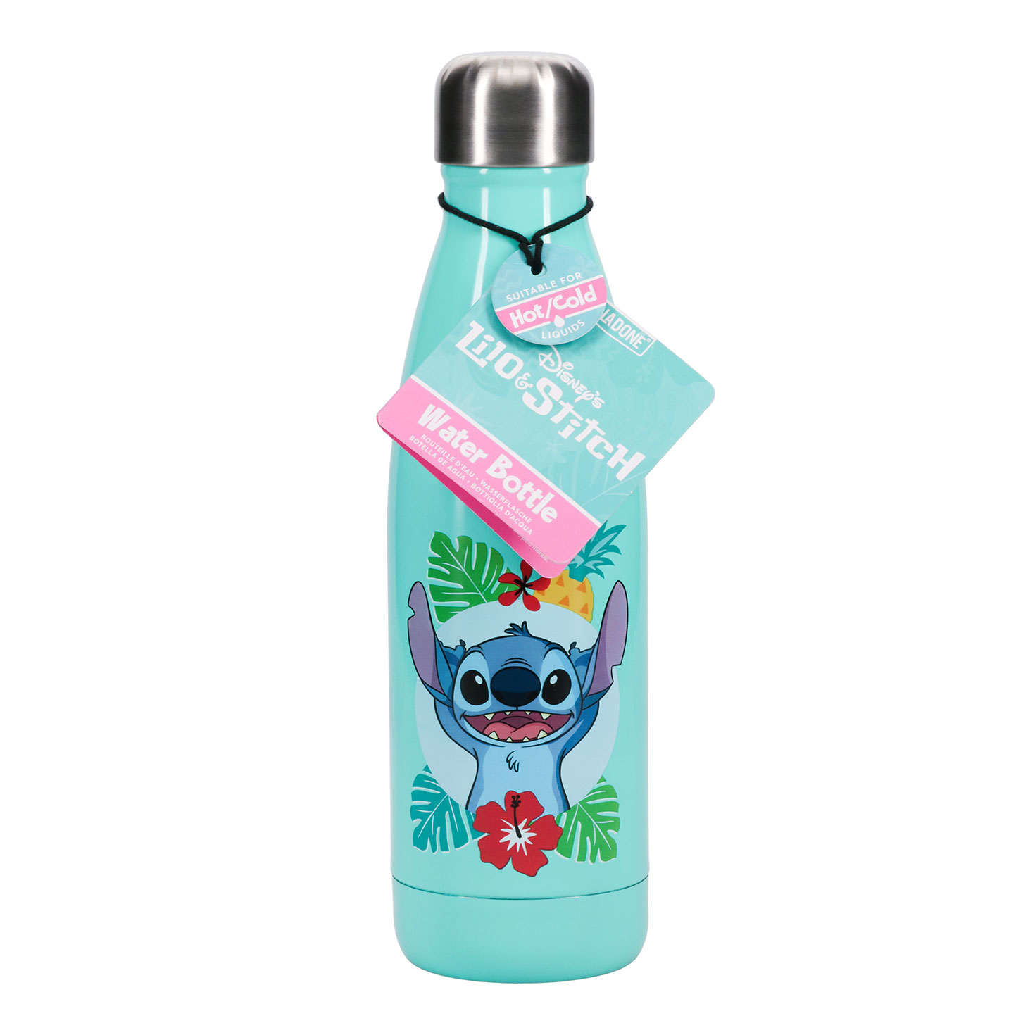 Paladone Disney Stitch Metal Water Bottle, 15 oz. - Water Bottles