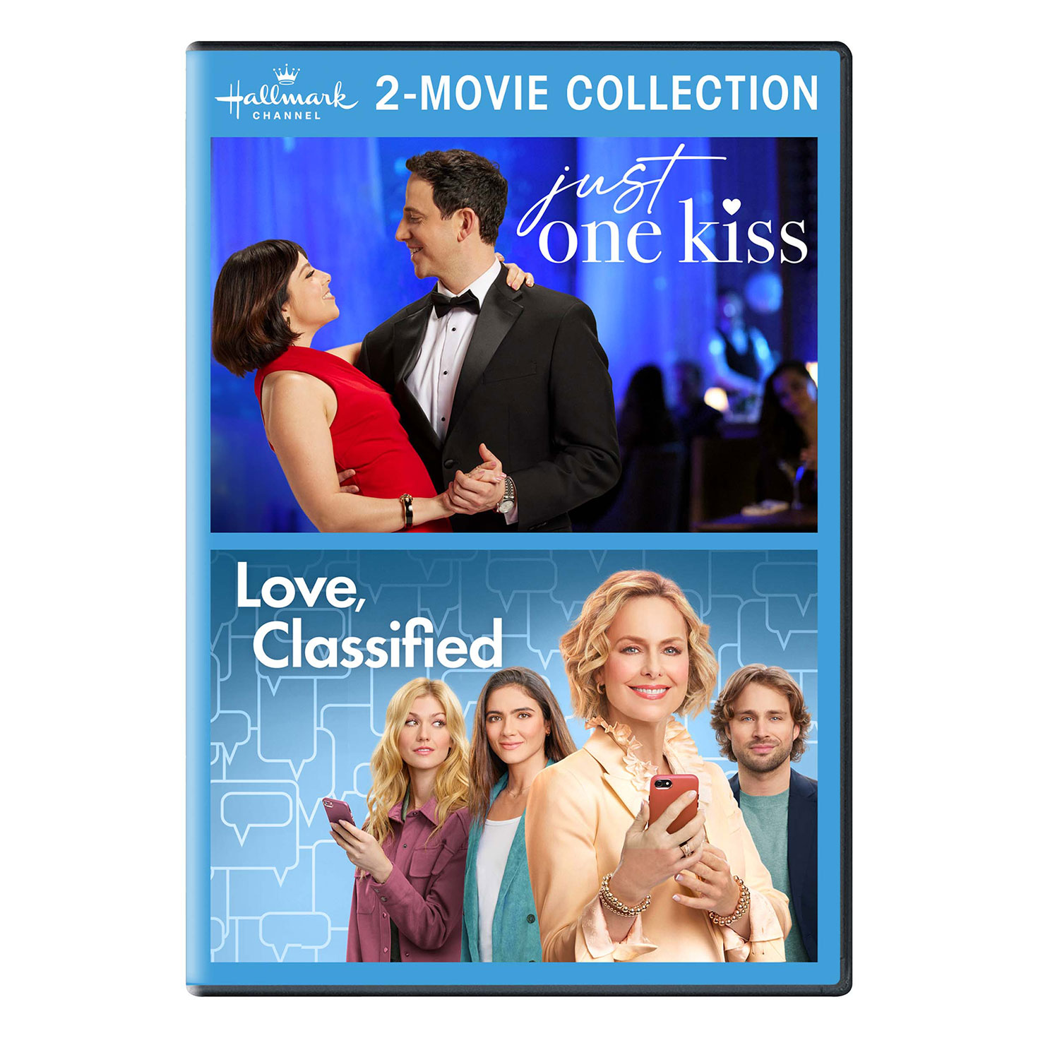 Hallmark 2Movie Collection Just One Kiss and Love, Classified