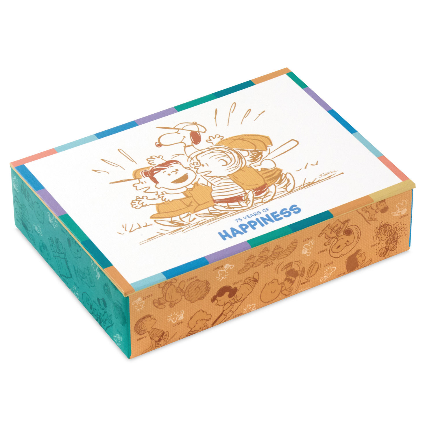 Peanuts® 75th Anniversary Classic Sketches Assorted Blank Note