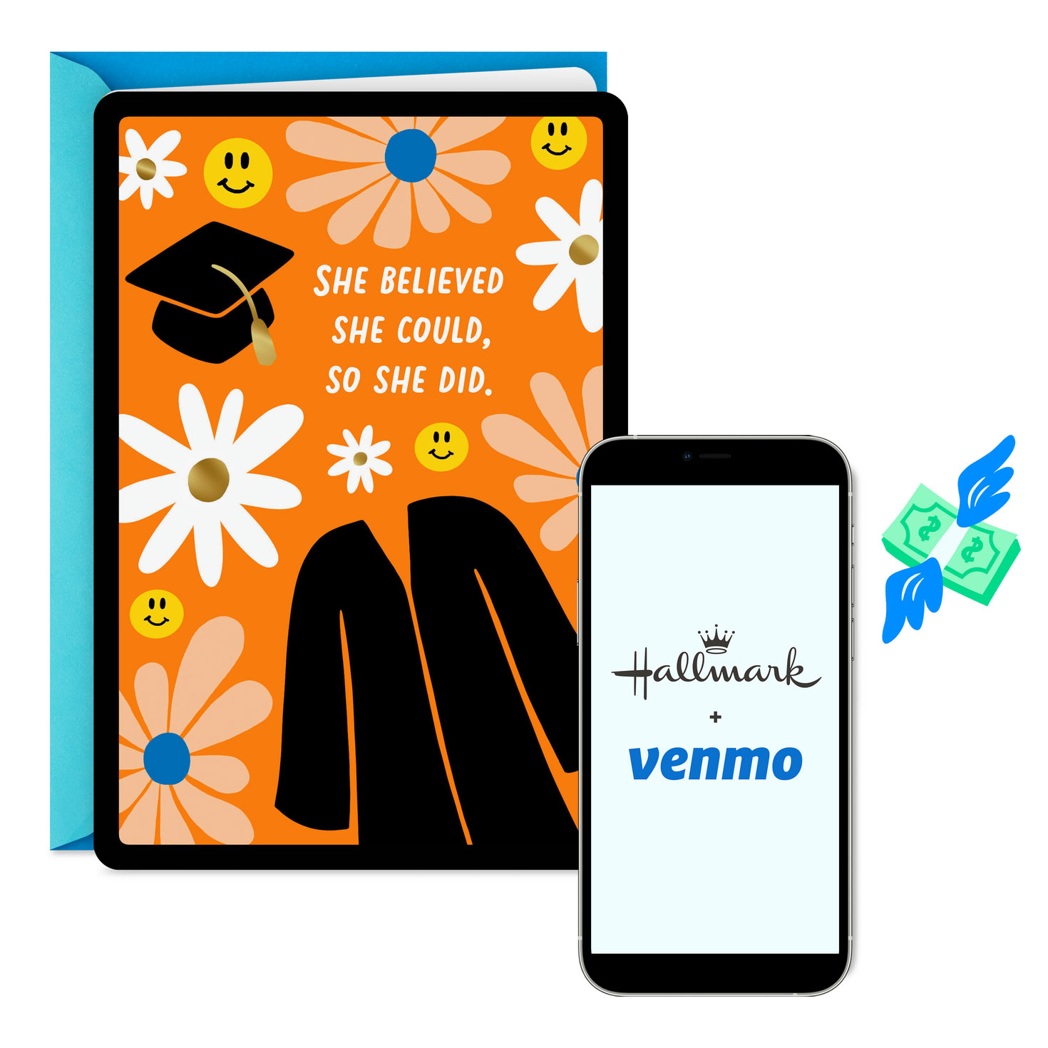 venmo grad card Amazon.com : Hallmark and Venmo All-Occasion Card (Turn Up the Happy) for  Birthdays, Graduations, Holidays : Office Products main image 0