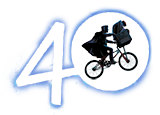 E.T. The Extra-Terrestrial 40th Anniversary Ornament With Light and Sound, , licensedLogo