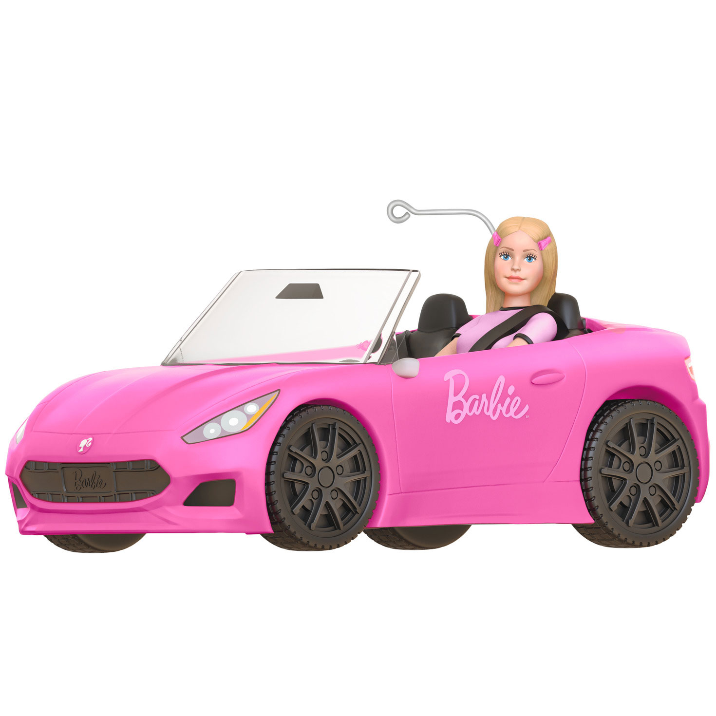 アスティエ クリスマスオーナメント バービー Barbie ピンクの車 Amazon.com: Barbie Playset with Sparkly Pink 2-Seater Toy