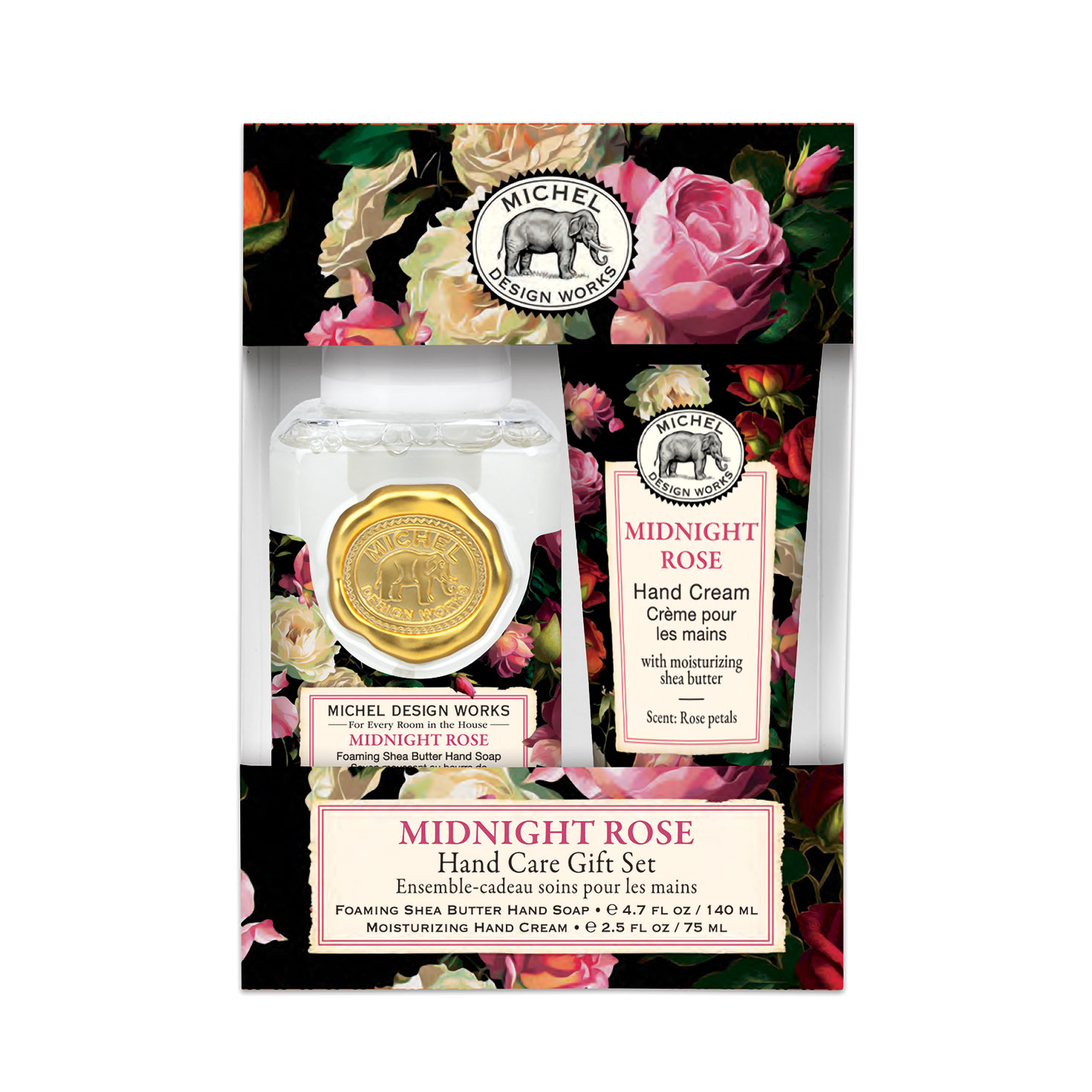Michel Design Works Midnight Rose Hand Care Gift Set - Bath Sets