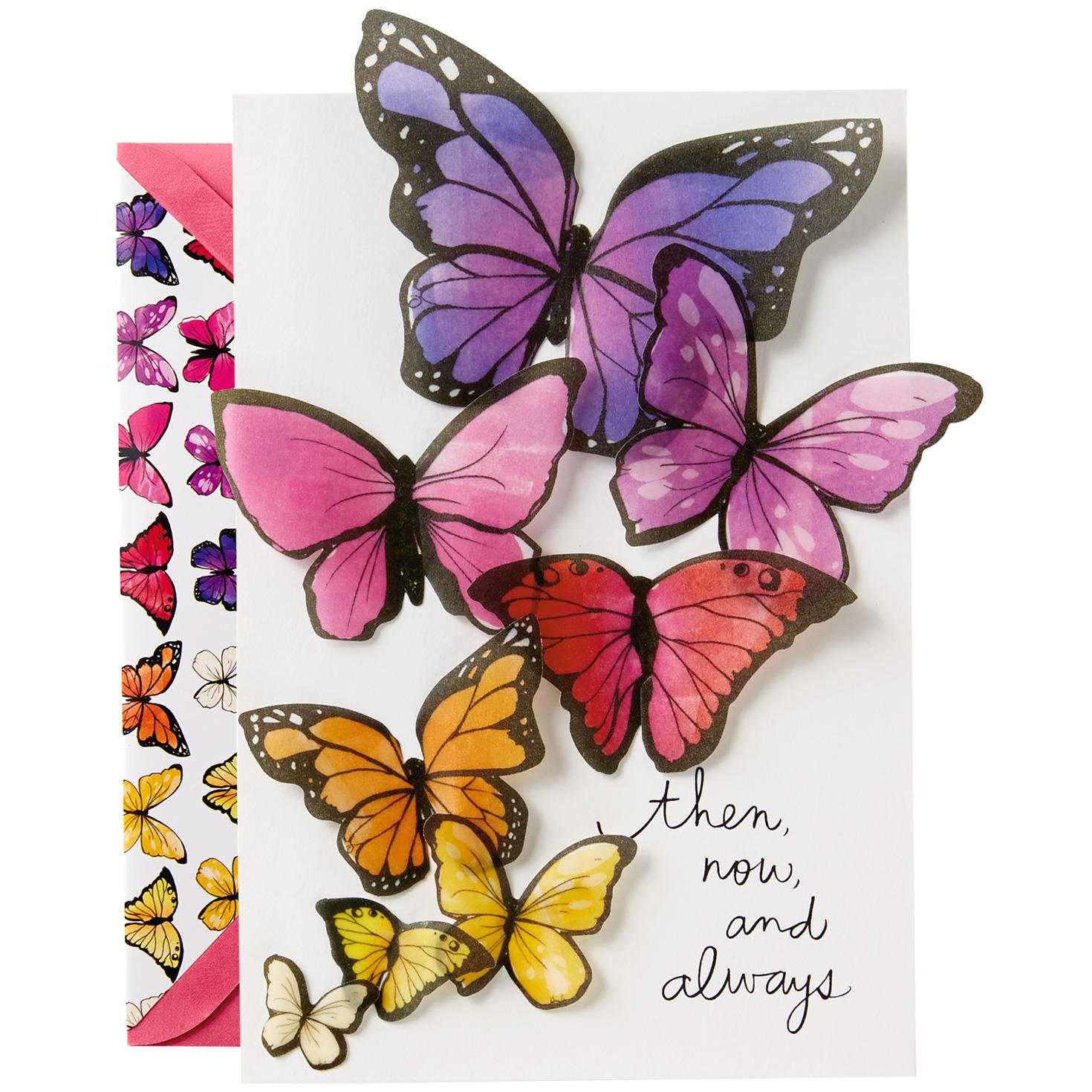 Butterflies Birthday Card for Sister - Greeting Cards ...