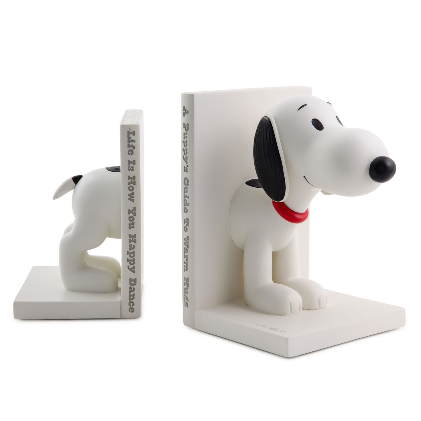 【新品】 スヌーピー ホールマーク ブックエンド ブックスタンド Peanuts® Sculpted Snoopy Bookends, Set of 2 - Desk Accessories