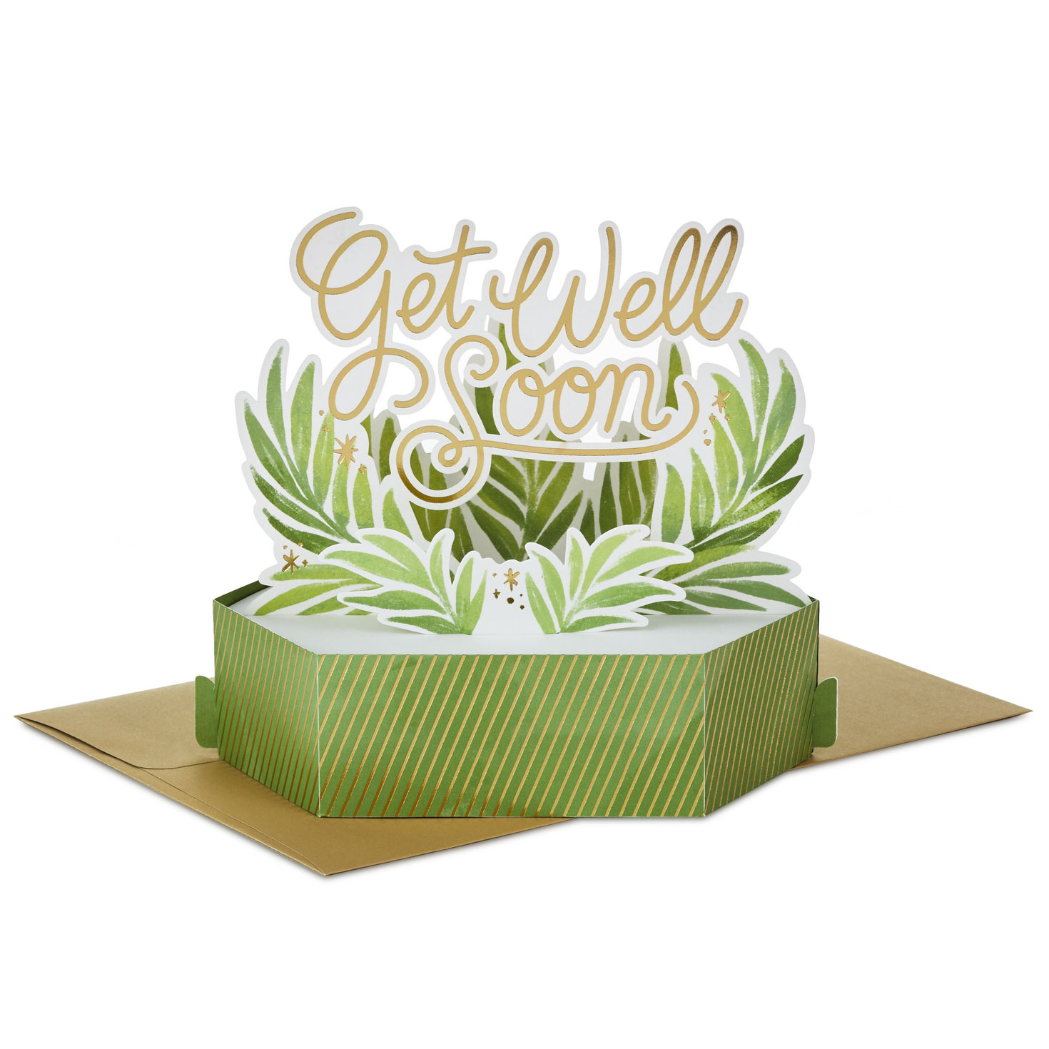 Sending Happy Thoughts Pop-Up Get-Well Card - Greeting Cards | Hallmark