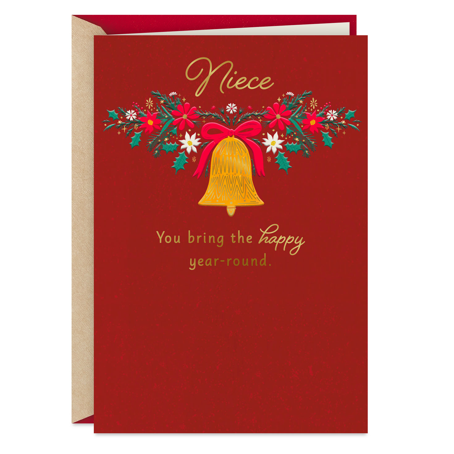 Carte De Noël Avec Personnage « Great Niece » - 22,9 X 15,2