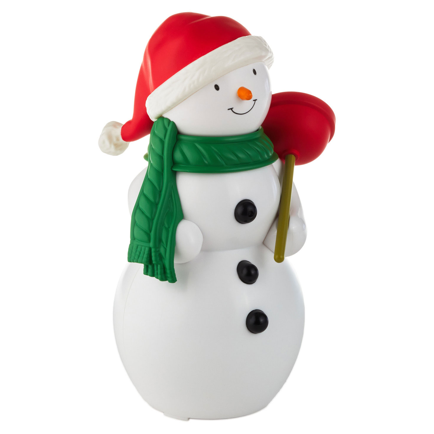 Jolly in the John Holiday Snowman With Sound - Seasonal Decor
