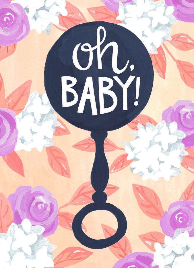 congratulations on new baby card