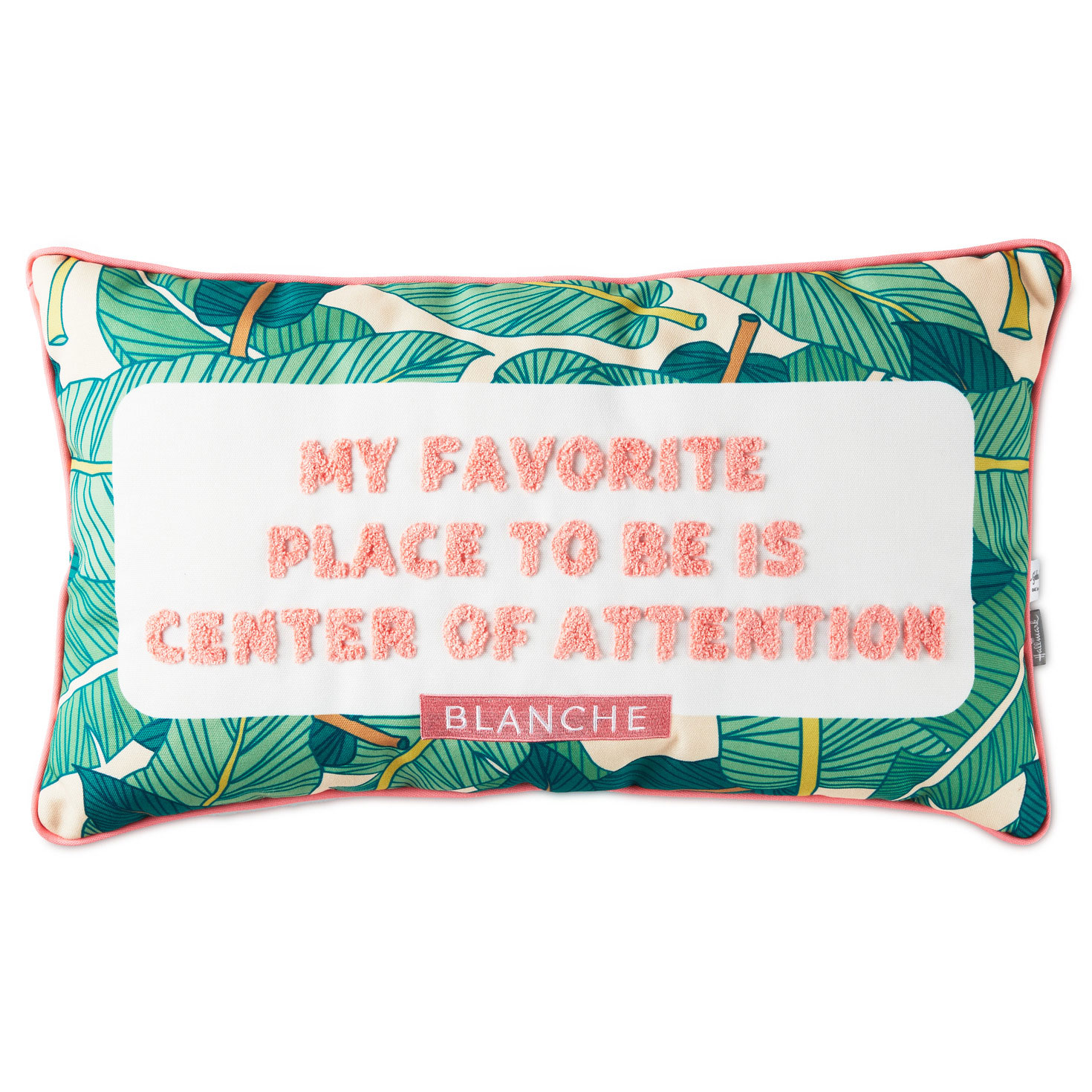 The Golden Girls Blanche Devereaux Quote Throw Pillow, 22x13