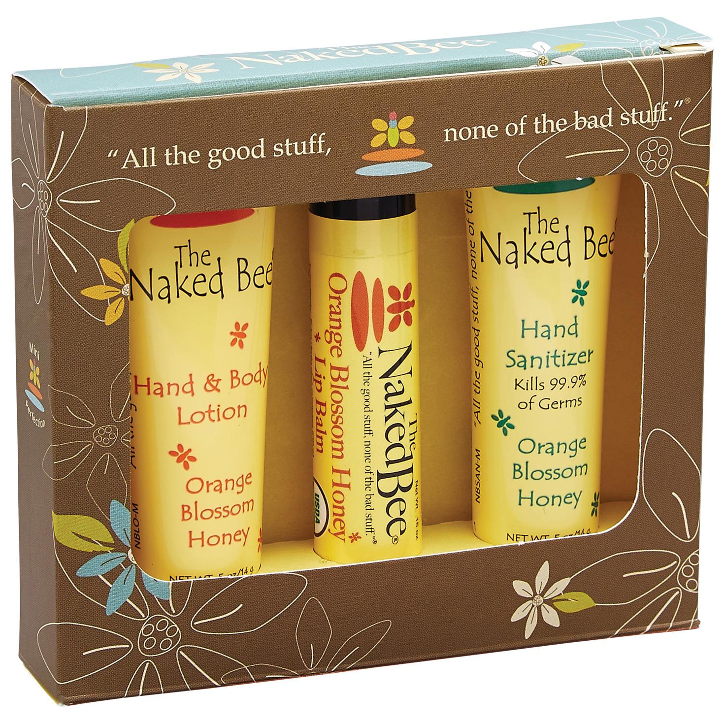 Orange Blossom Honey Mini Bee Variety Kit - Bath Sets