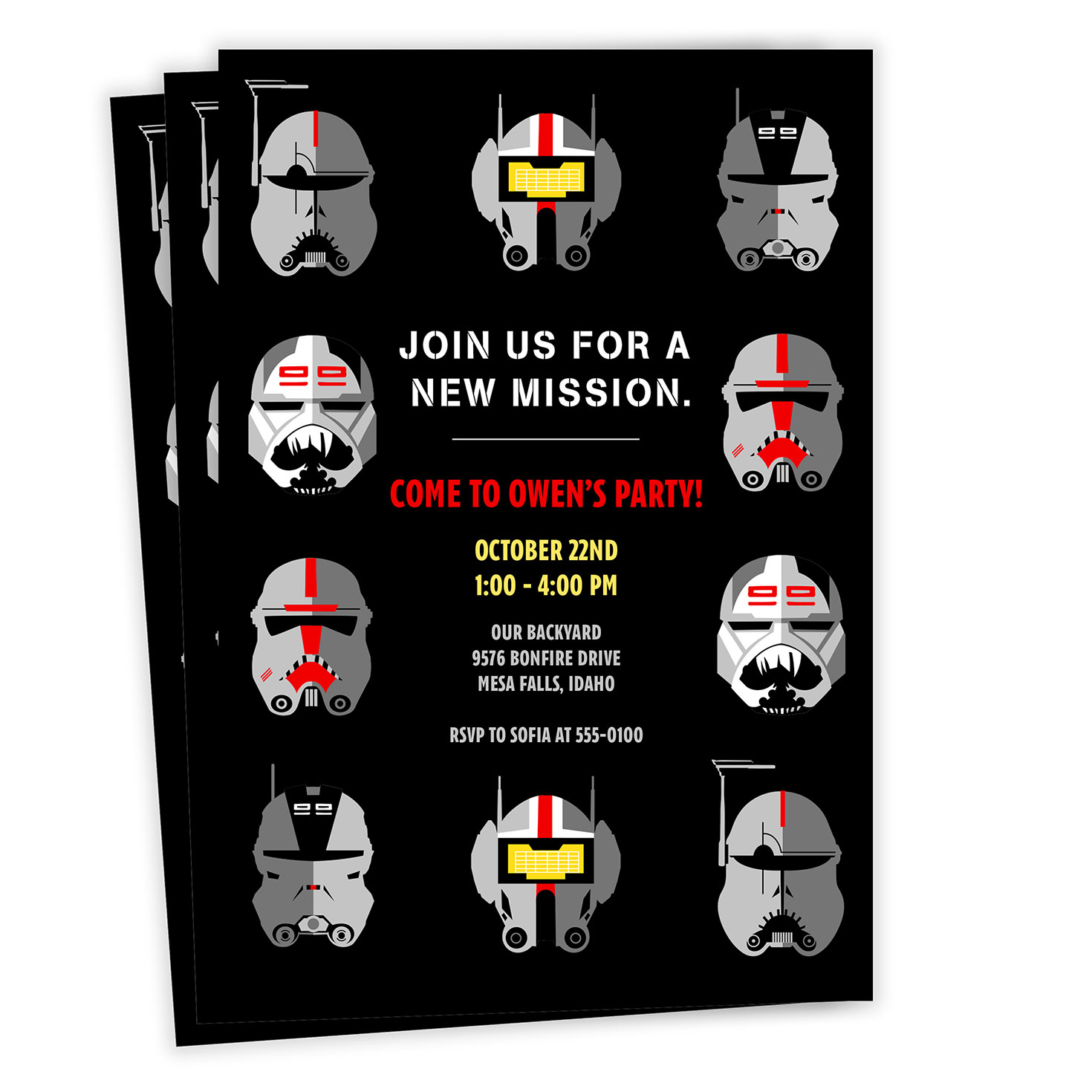 Star Wars: The Bad Batch™ Birthday Invitation - Invitations