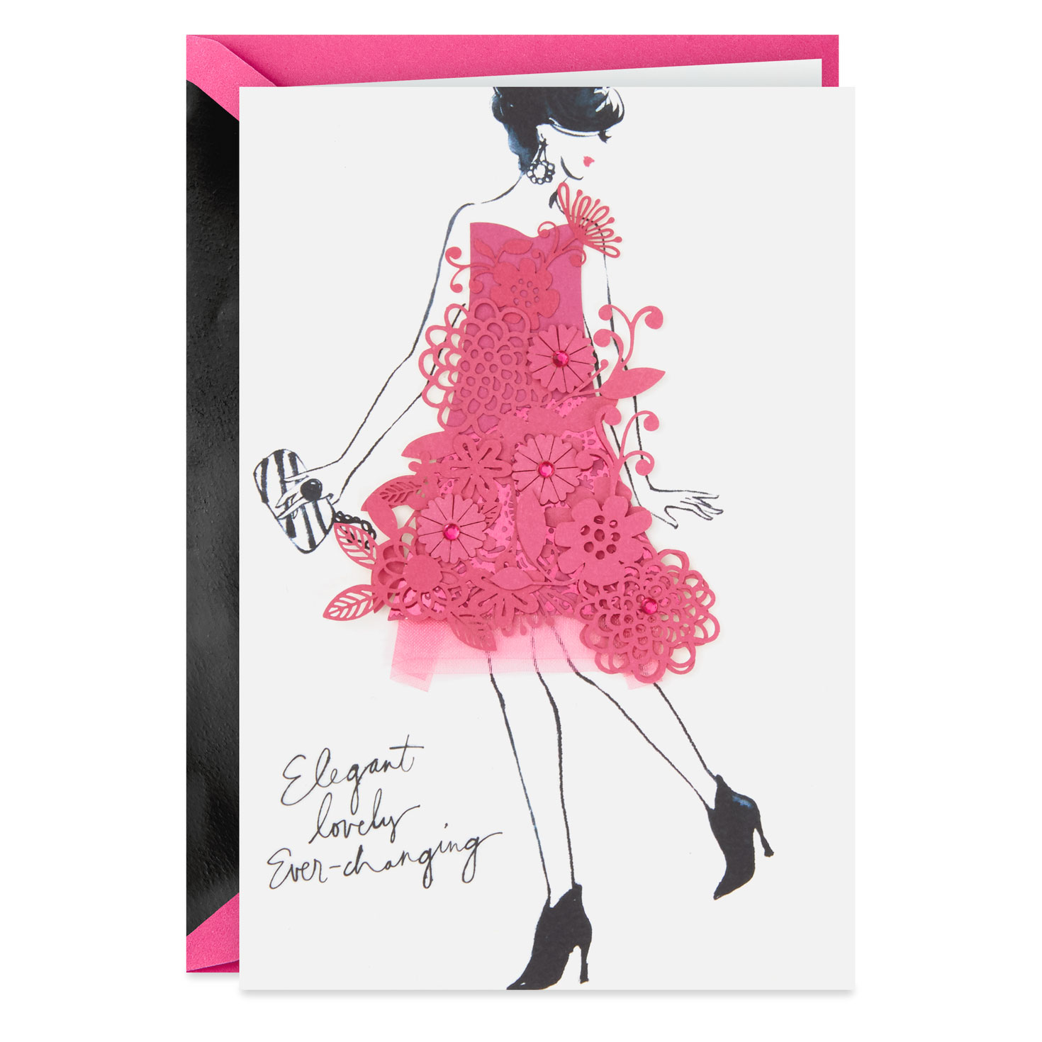 Elegant and Lovely Birthday Card for Her - Greeting Cards | Hallmark
