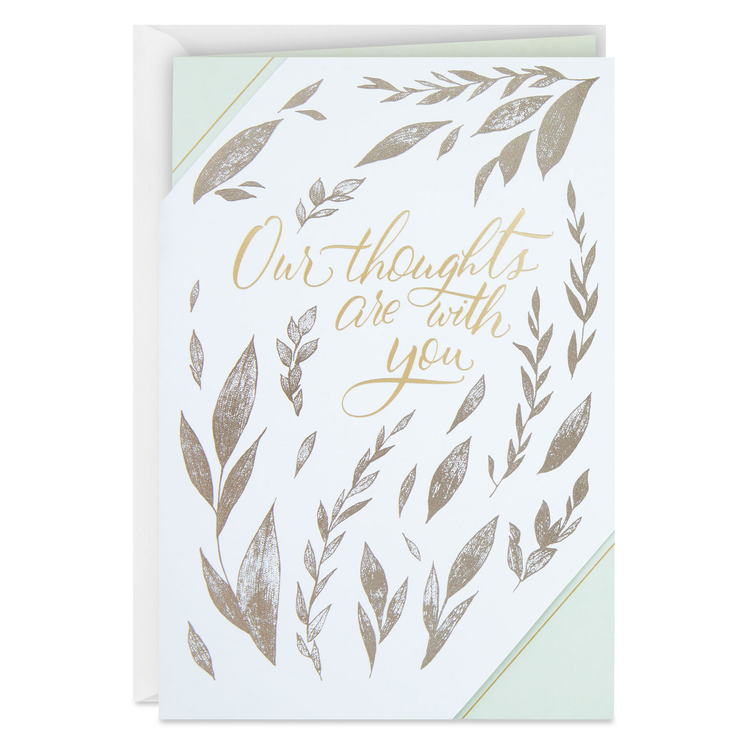 Our Thoughts Are With You Sympathy Card From Us - Greeting Cards | Hallmark