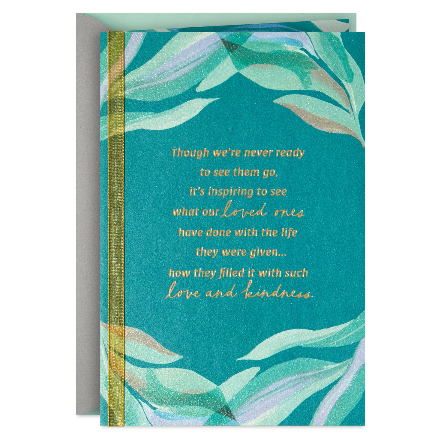 A Life WellLived Sympathy Card for Loss of Relative Greeting Cards